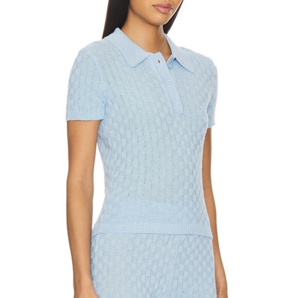 Revolve SER.O.YA Adelaide Baby Tee in Powder Blue